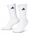 Calcetas Adidas Crew — Blancas Unitalla