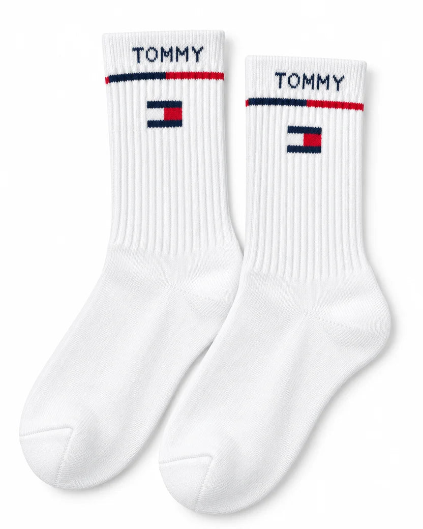 Calcetas Tommy Hilfiger — Blancas Unitalla