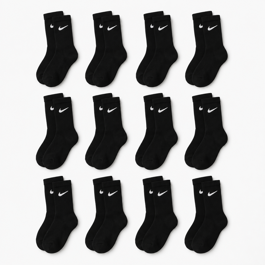 Calcetas Nike Premium Crew — Pack Docena