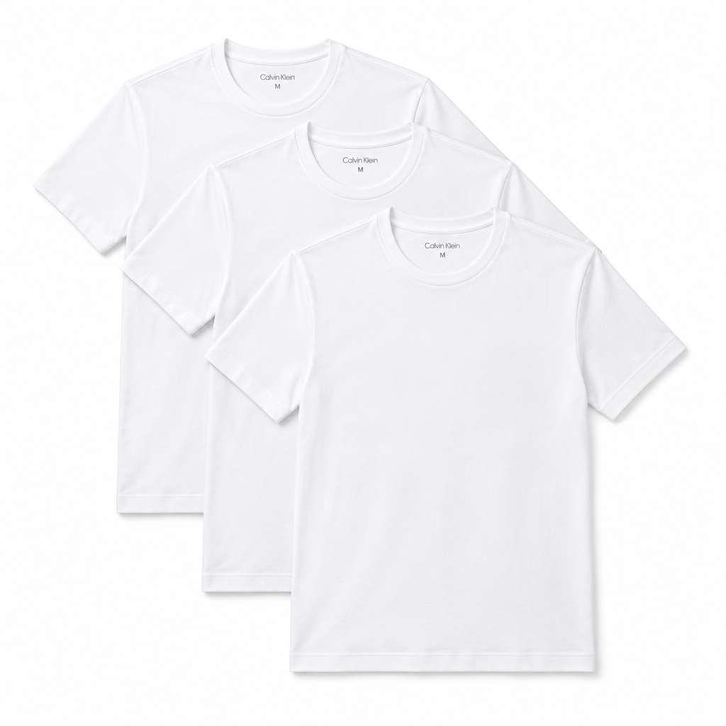Calvin Klein Playera Cuello Redondo - Flat Lay Sin Doblar