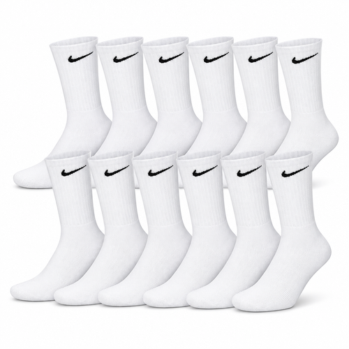 Calcetas Nike Premium Crew Blancas — Pack Docena 12 pares
