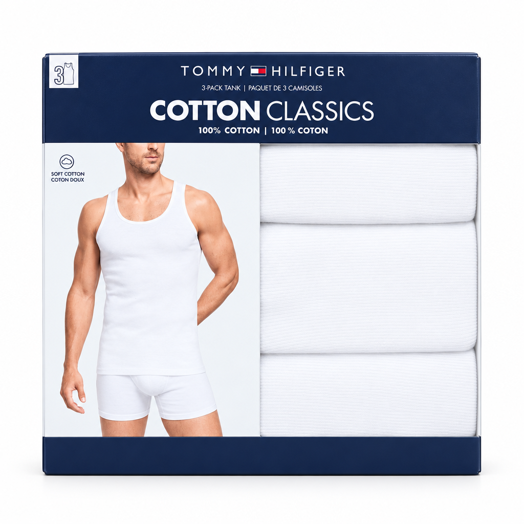 Pack Tommy Hilfiger fondo blanco